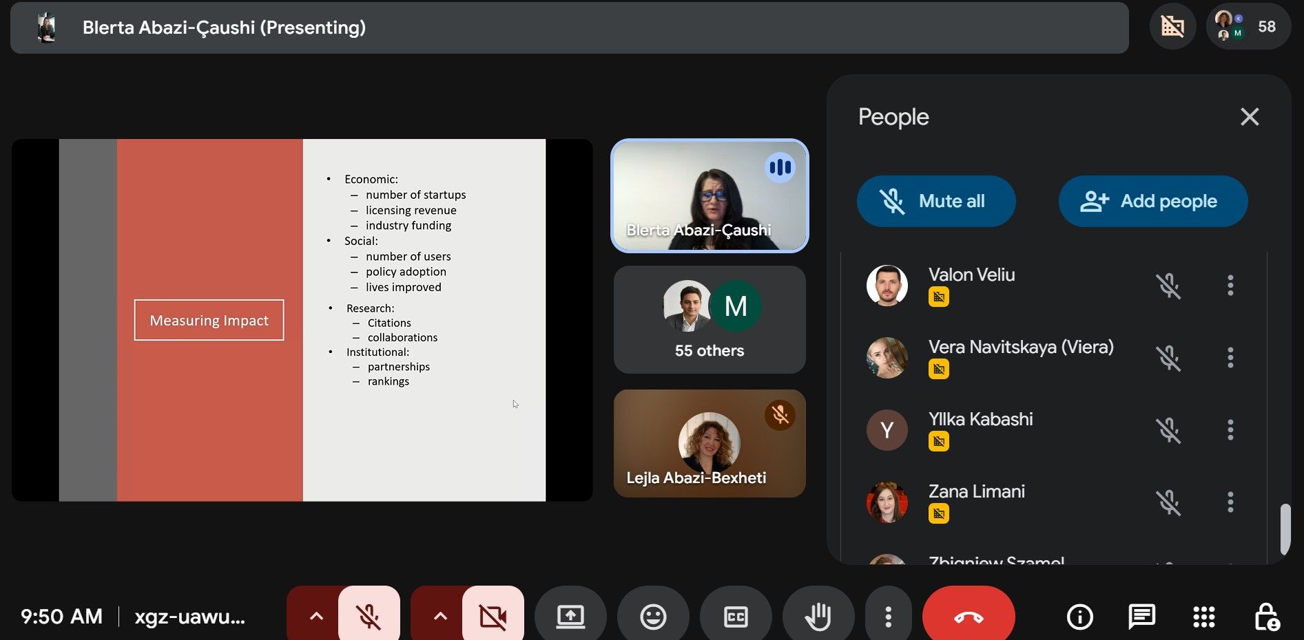 Tech2Link Project Organizes Online Training on Impact Assessment and Reporting in Technology Transfer